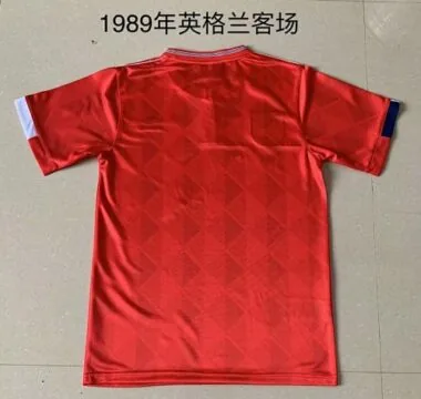 1989 England away red