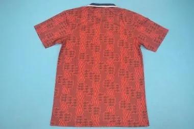 1994 England Auswärtstrikot in Rot
