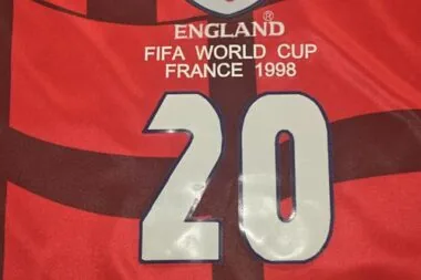 1998 England away red