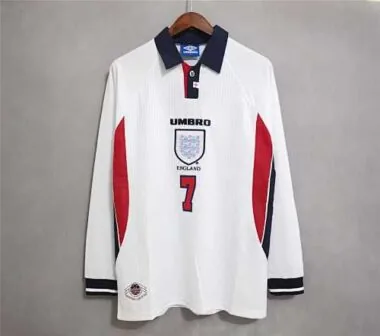 1998 England home long sleeve