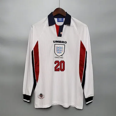 1998 England home long sleeve