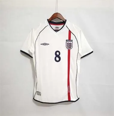 2002 England home white