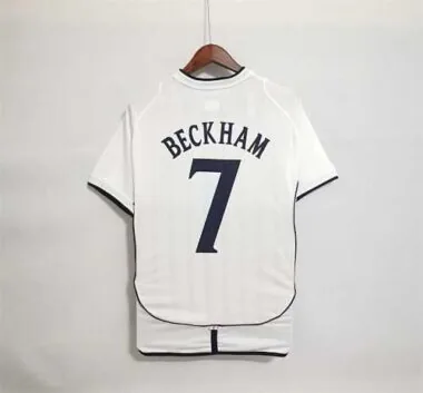 2002 England home white