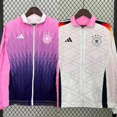 2024 Germany Trench Coat Reversible Windbreaker Double-Sides Jacket Soccer AAAAJersey Yupoo