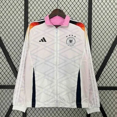 2024 Germany Trench Coat Reversible Windbreaker Double-Sides Jacket Soccer