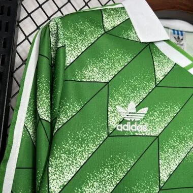 1990 Germany Away Retro Long Sleeve Vintage Shirt Sport