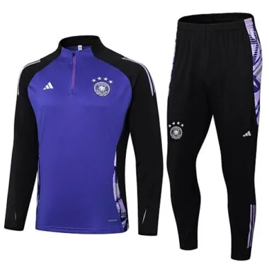 2024 Germany Long Sleeve Purple Training Suits Soccer Jerseys Yupoo