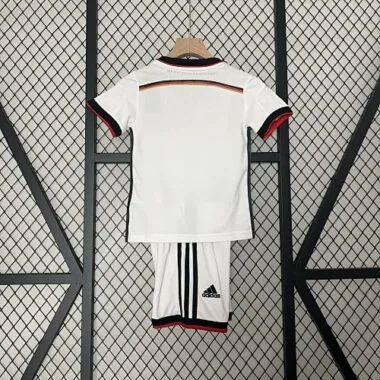 Equipamentos retro de futebol da Alemanha para crianças de 2014