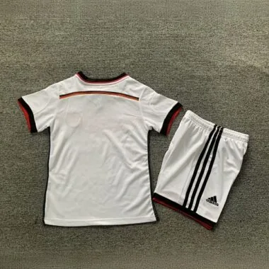 Equipamentos retro de futebol da Alemanha para crianças de 2014