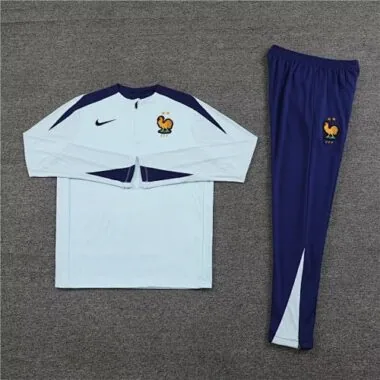 2024 France Long Sleeve Tracksuit Training Suits Soccer Jerseys