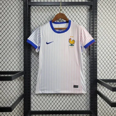 2024 France Away Woman Shirt Jersey