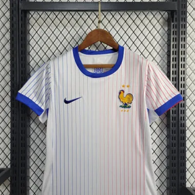 2024 France Away Woman Shirt Jersey