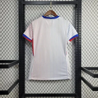2024 France Away Woman Shirt Jersey