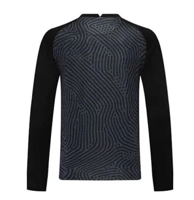 2021 France black goalkeeper long sleeve