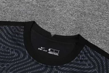2021 France black goalkeeper long sleeve