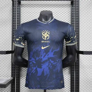 2024 Brazil Special Edition Navy Kit Player Version Shirt Sport AAAAJersey Yupoo