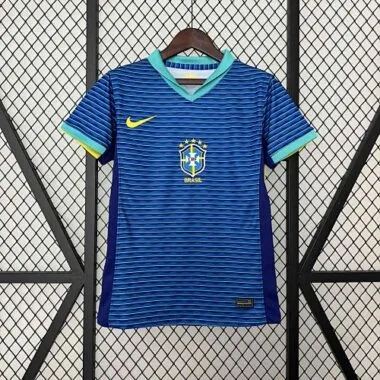 2024 Brazil Away Women Shirt Copa Amerca Apparel