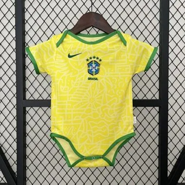 2024 Brazil Home Baby Uniform Best