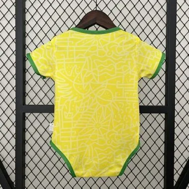 2024 Brazil Home Baby Uniform Best