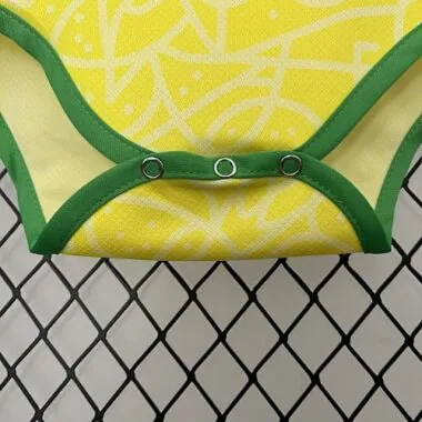 2024 Brazil Home Baby Uniform Best