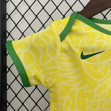 2024 Brazil Home Baby Uniform Best