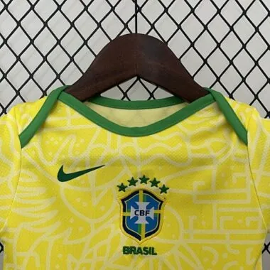2024 Brazil Home Baby Uniform Best
