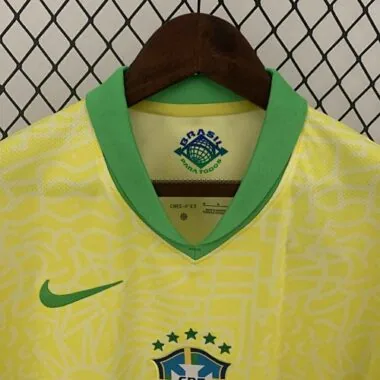 2024 Brazil Home Kit Copa America Uniform Soccer Jerseys