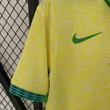 2024 Brazil Home Kit Copa America Uniform Soccer Jerseys