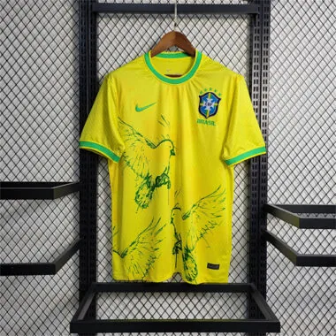 2023 Brazil Yellow Pigeon Special Edition Kit Football