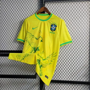 2023 Brazil Yellow Pigeon Special Edition Kit Football