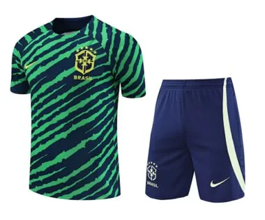 2022 Brazil Training Jersey Green