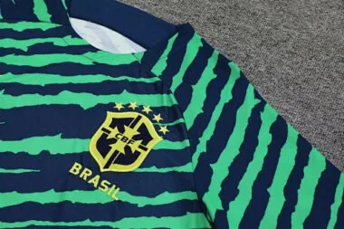2022 Brazil Training Jersey Green