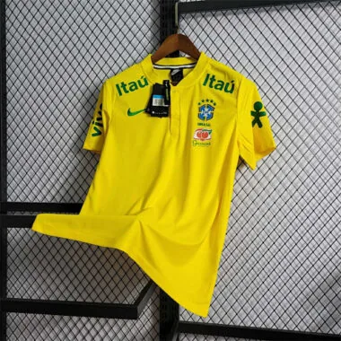 2122 Brazil Pre-Game Yellow