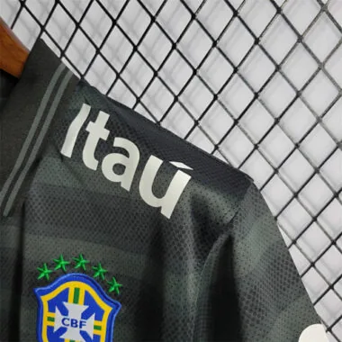 Brazilië Polo met zwarte streep