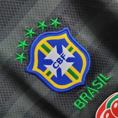 Brazilië Polo met zwarte streep