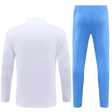 2023 Argentina Long Sleeve Kits White Zipper Training Suits Jersey