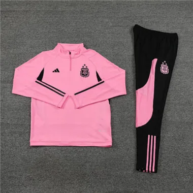 2023 Argentina Long Sleeve Kits Pink Training Suits Cheap Jerseys