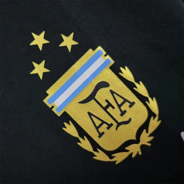 2023 Argentina black casual shirt