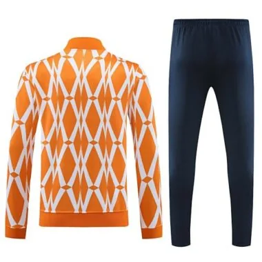 2023 Ivory Coast Orange Jacket Suits Football Tracksuit