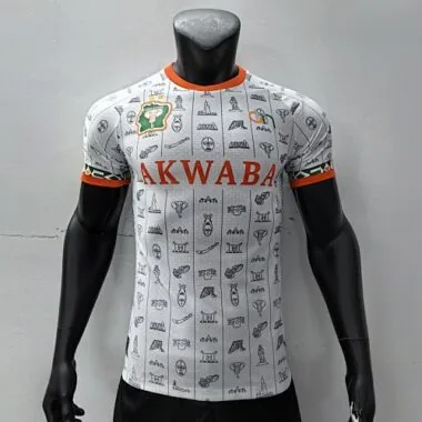 2023 Ivory Coast Training Kit White Player Version Shirts Football AAAAJersey Yupoo