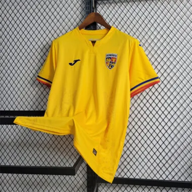 2024 Romania Home Kit UEFA Euro Shirt Best Jerseys