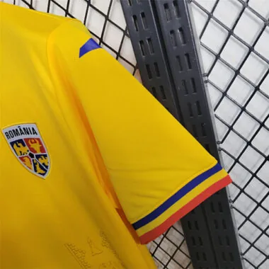 2024 Romania Home Kit UEFA Euro Shirt Best Jerseys