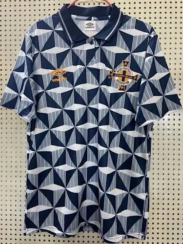90-93 Northern Ireland away white