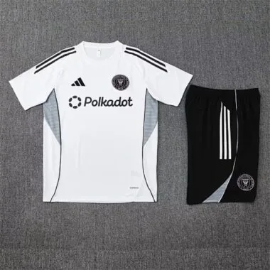 25-26 Inter Miami White Training Kits Football Tracksuits