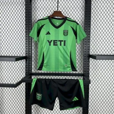 25-26 Austin Home Kid Kits Soccer AAAAJersey Yupoo