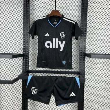 25-26 Charlotte FC Away Kid Kits Soccer AAAAJersey Yupoo
