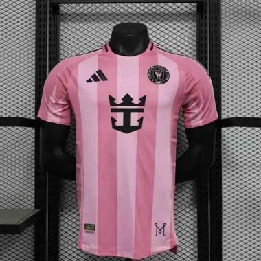 25-26 Inter Miami Home Pink Kit Player Version Soccer AAAAJersey Yupoo