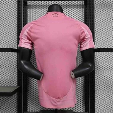 Maillot rose domicile Inter Miami 2025-2026, version joueur, football
