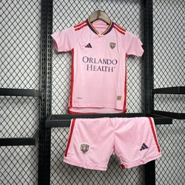 24-25 Orlando City Away Kid Kits Youth Apparels