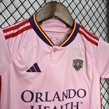 24-25 Orlando City Away Kid Kits Youth Apparels